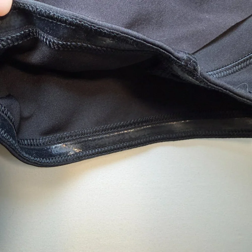 ATHLETA Mile Marker 2 in 1 Shorts Black Small